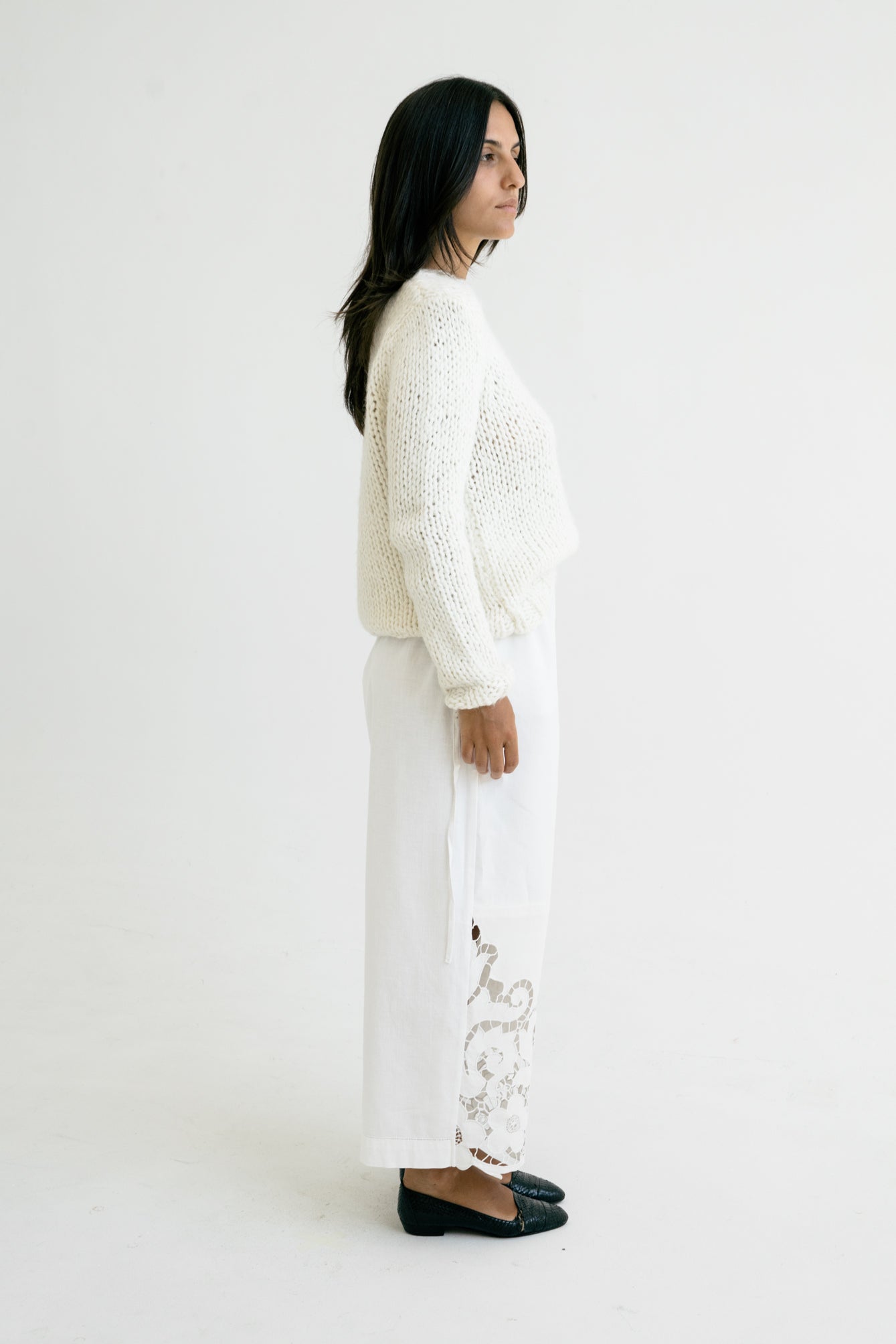ALGARROBO JUMPER  - IVORY