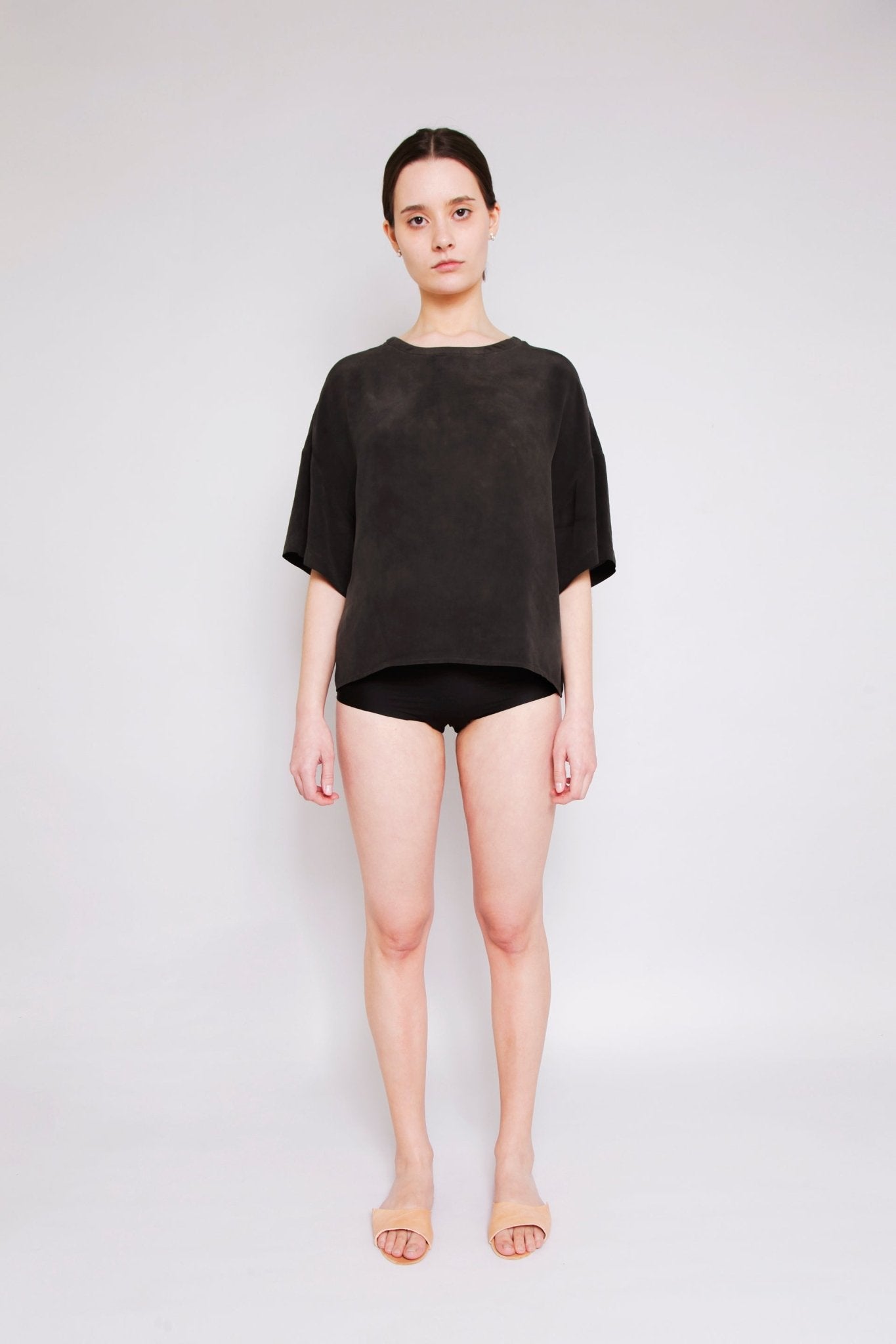 T TOP - EUCALYPTUS ON IRON POT - ound - HAND DYED GARMENTS