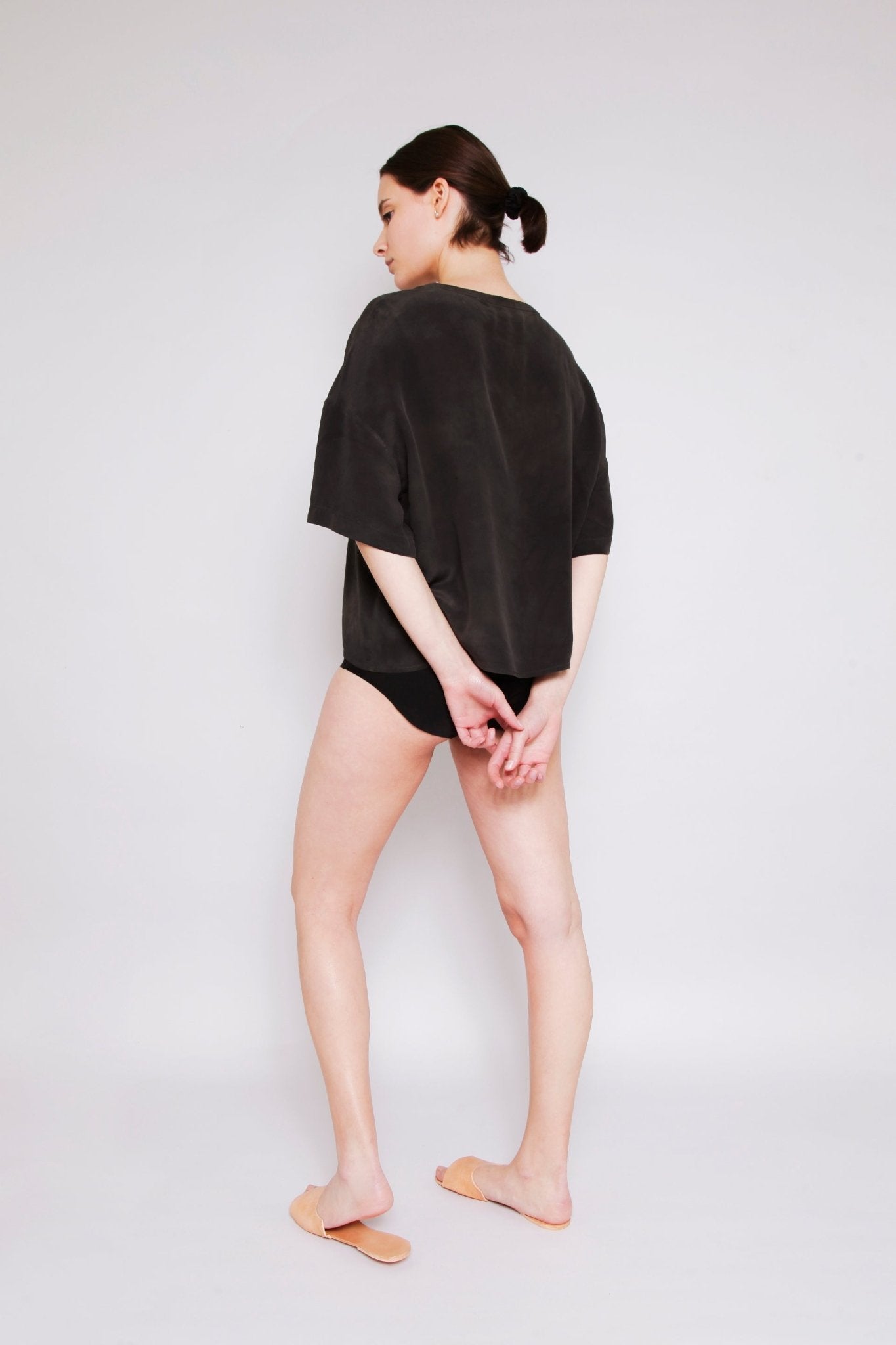 T TOP - EUCALYPTUS ON IRON POT - ound - HAND DYED GARMENTS