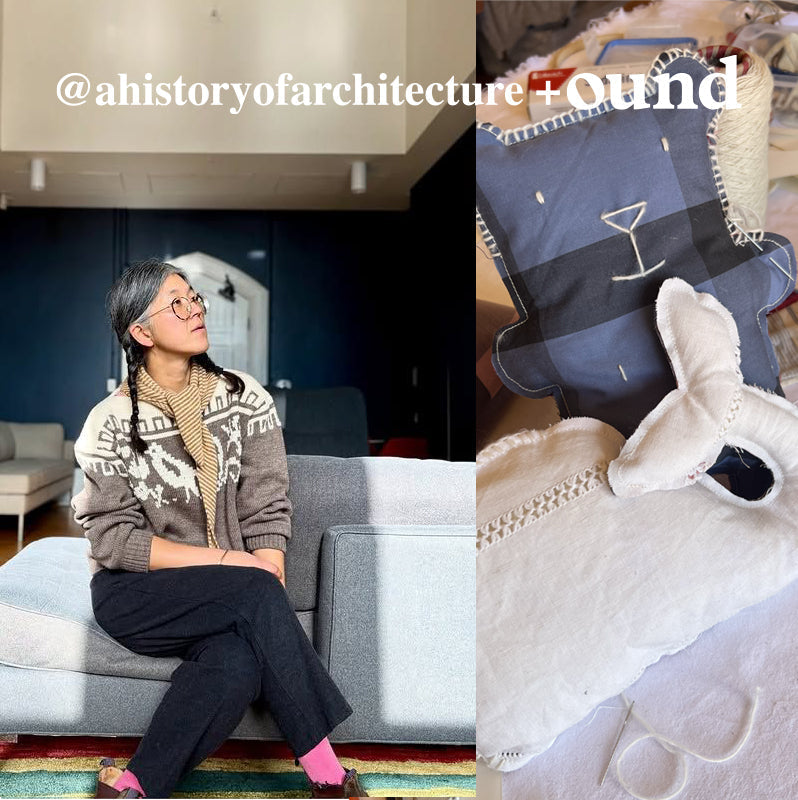 Ound x ahistoryofarchitecture — architecture and textile yearly collaboration
