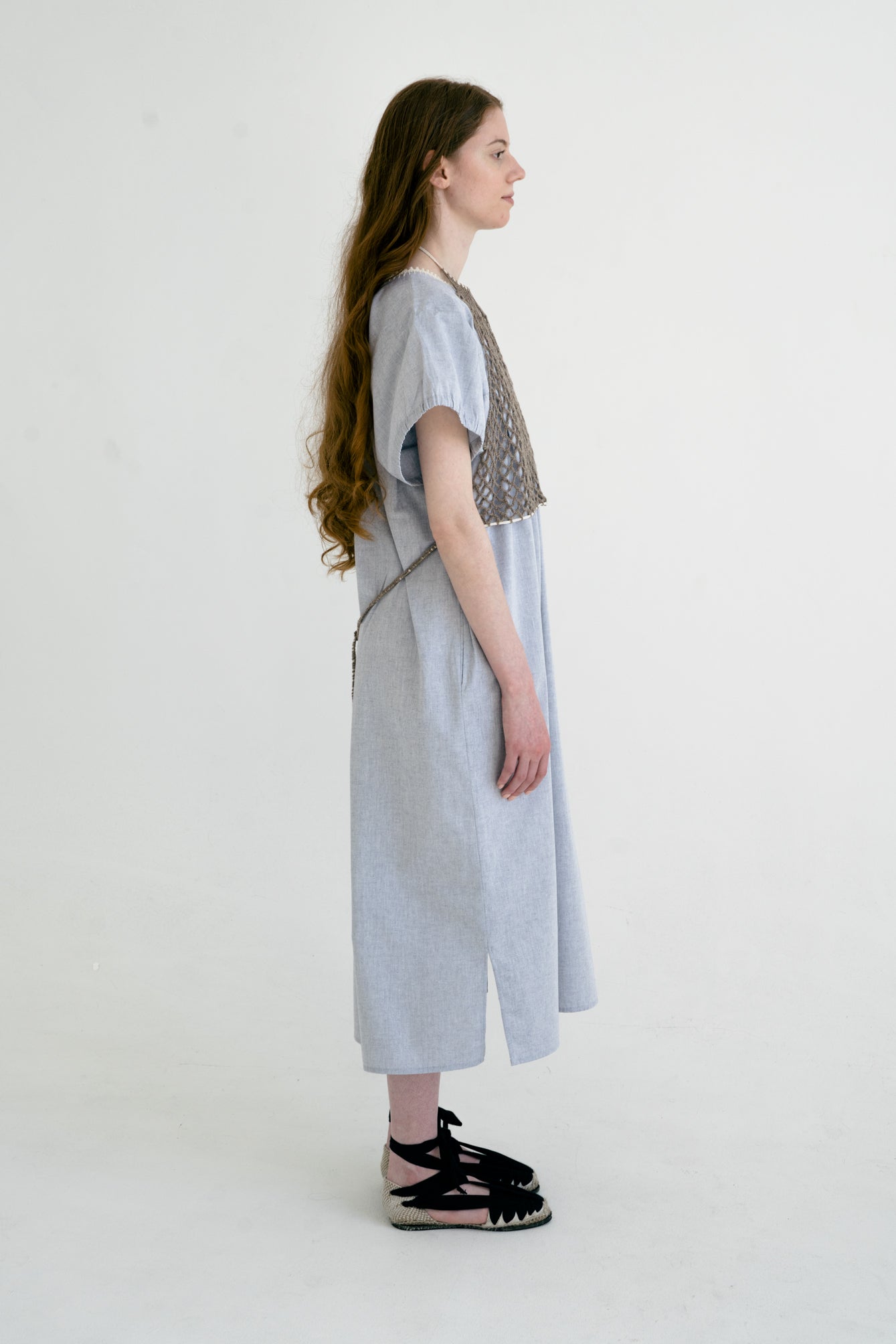 Lapacho top cub detail - handknitted texture