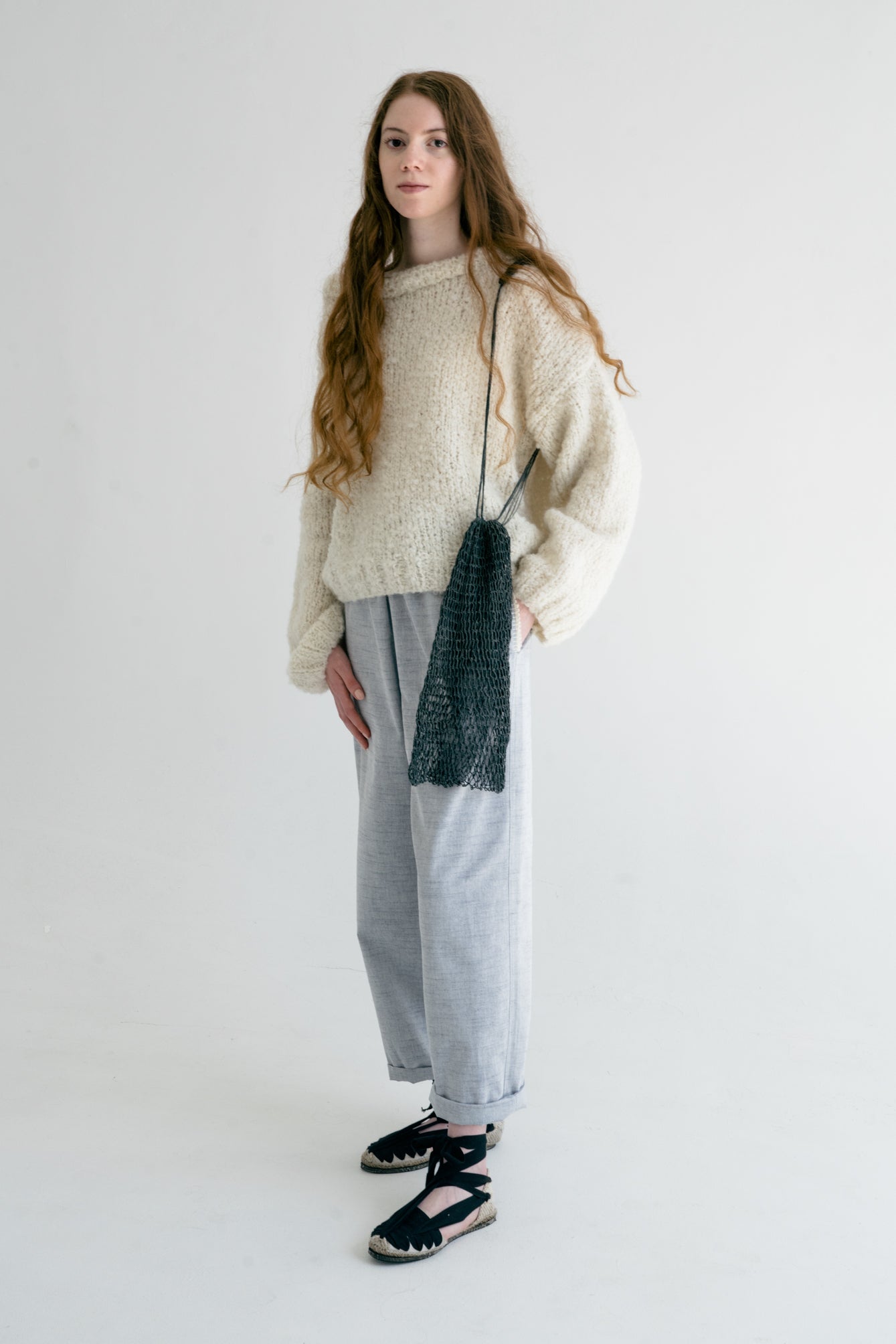 Huita bag detail - unique craftsmanship and texture