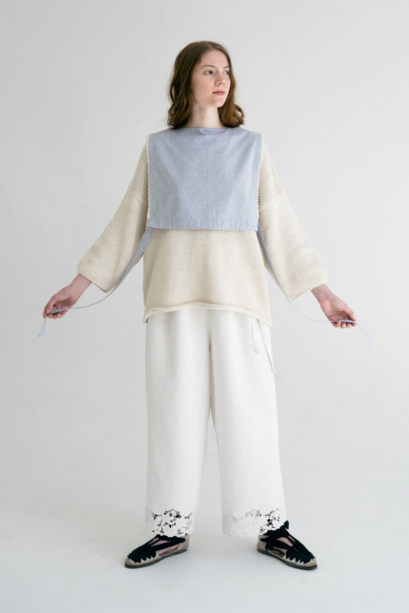 AROMITA SLIPOVER TOP - SKY