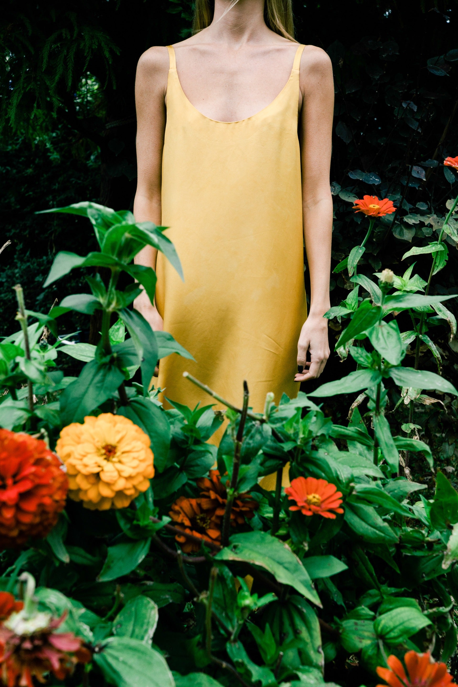 SLIP DRESS - ONION