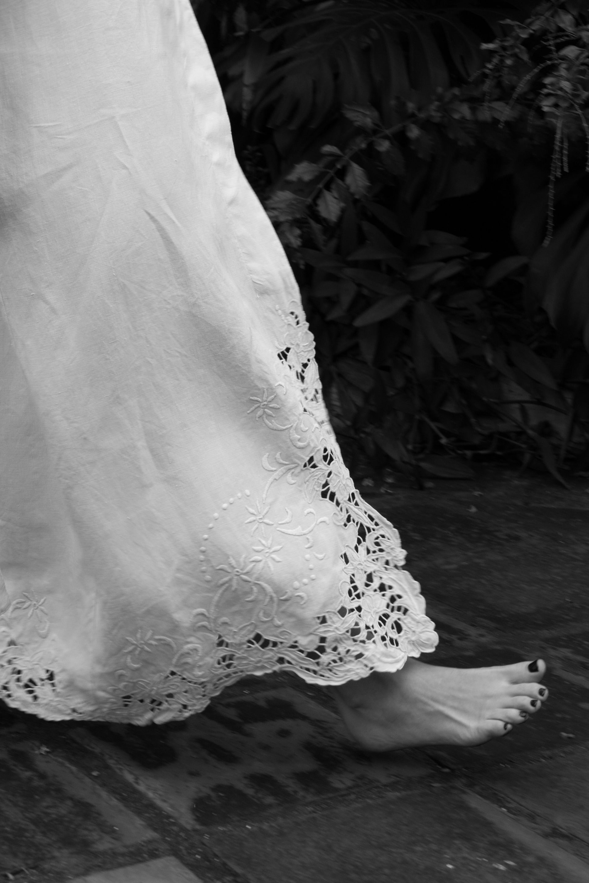 CINA ROBE DRESS - UNDYED