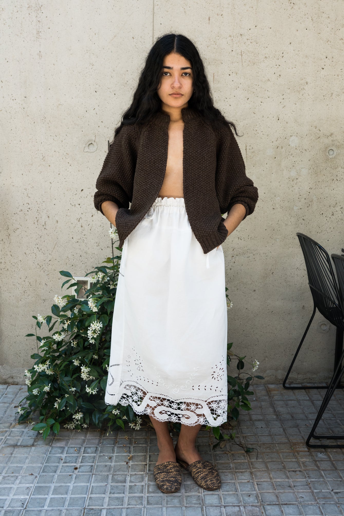 BRAVO CARDIGAN - EARTH