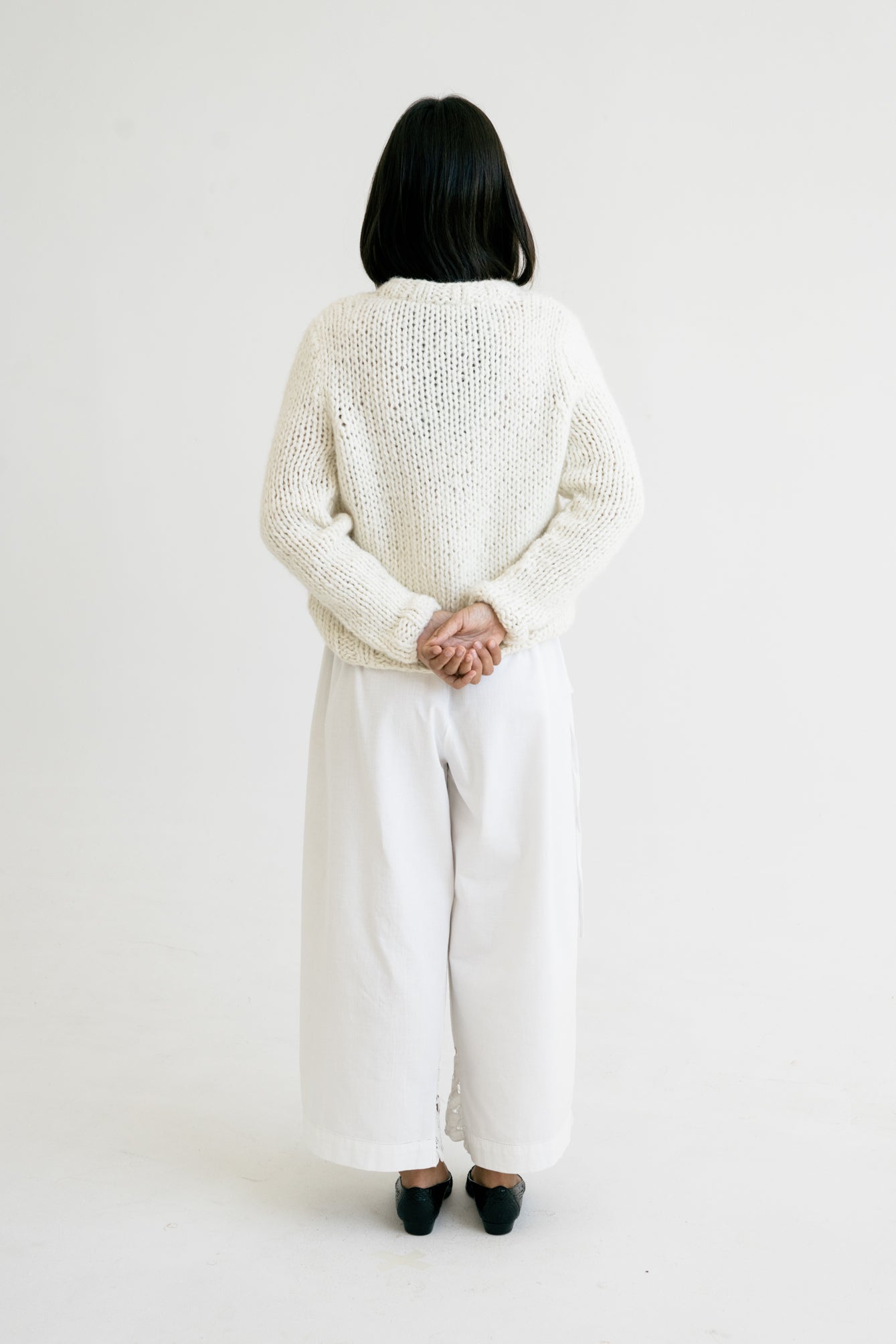 ALGARROBO JUMPER  - IVORY
