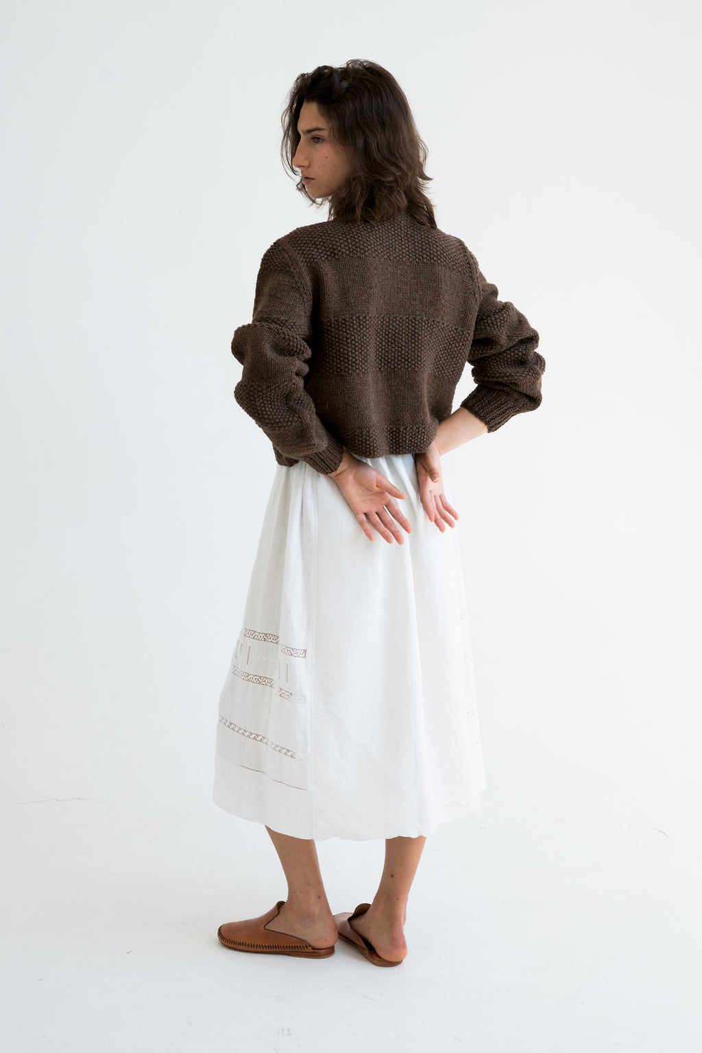 CAOBA CARDIGAN - EARTH