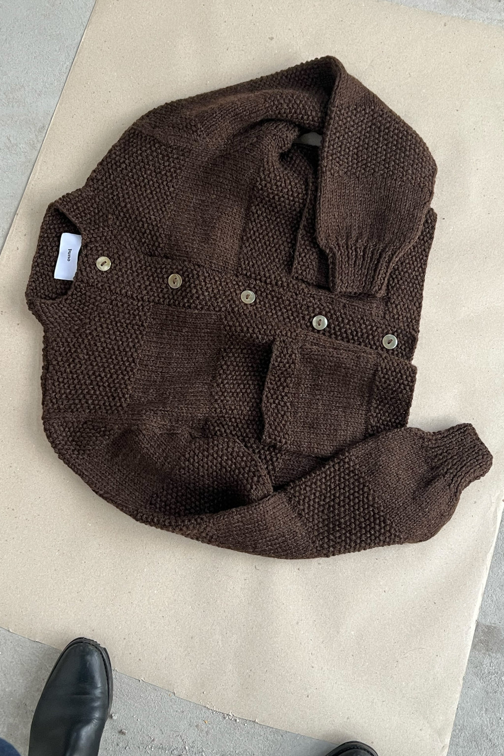 CAOBA CARDIGAN - EARTH