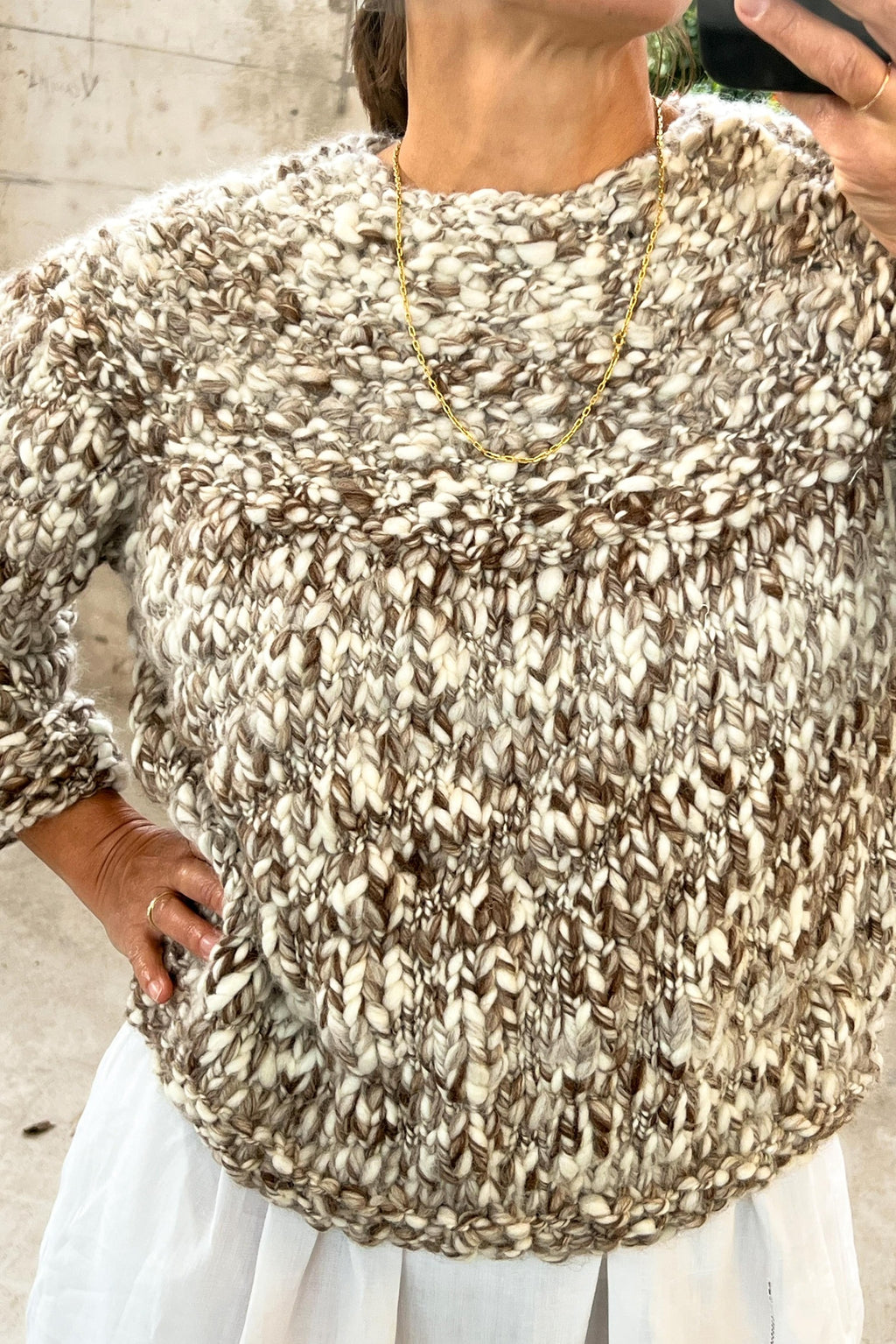 RAMA JUMPER - STONE