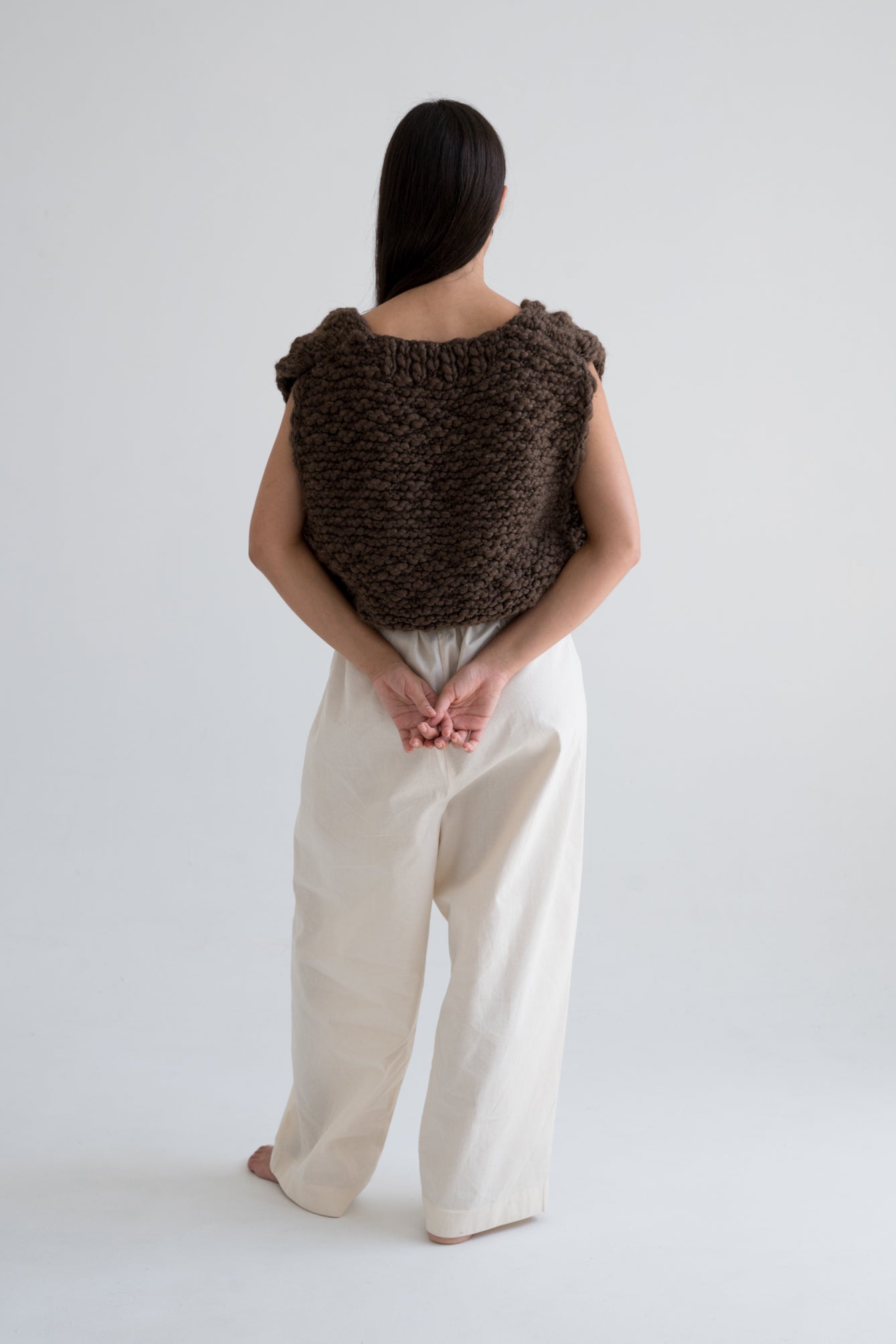 ACACIA VEST - EARTH - ound - KNITS