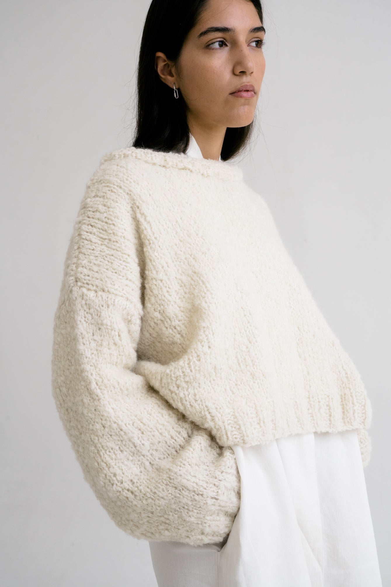 AGUS JUMPER - IVORY - ound - KNITS