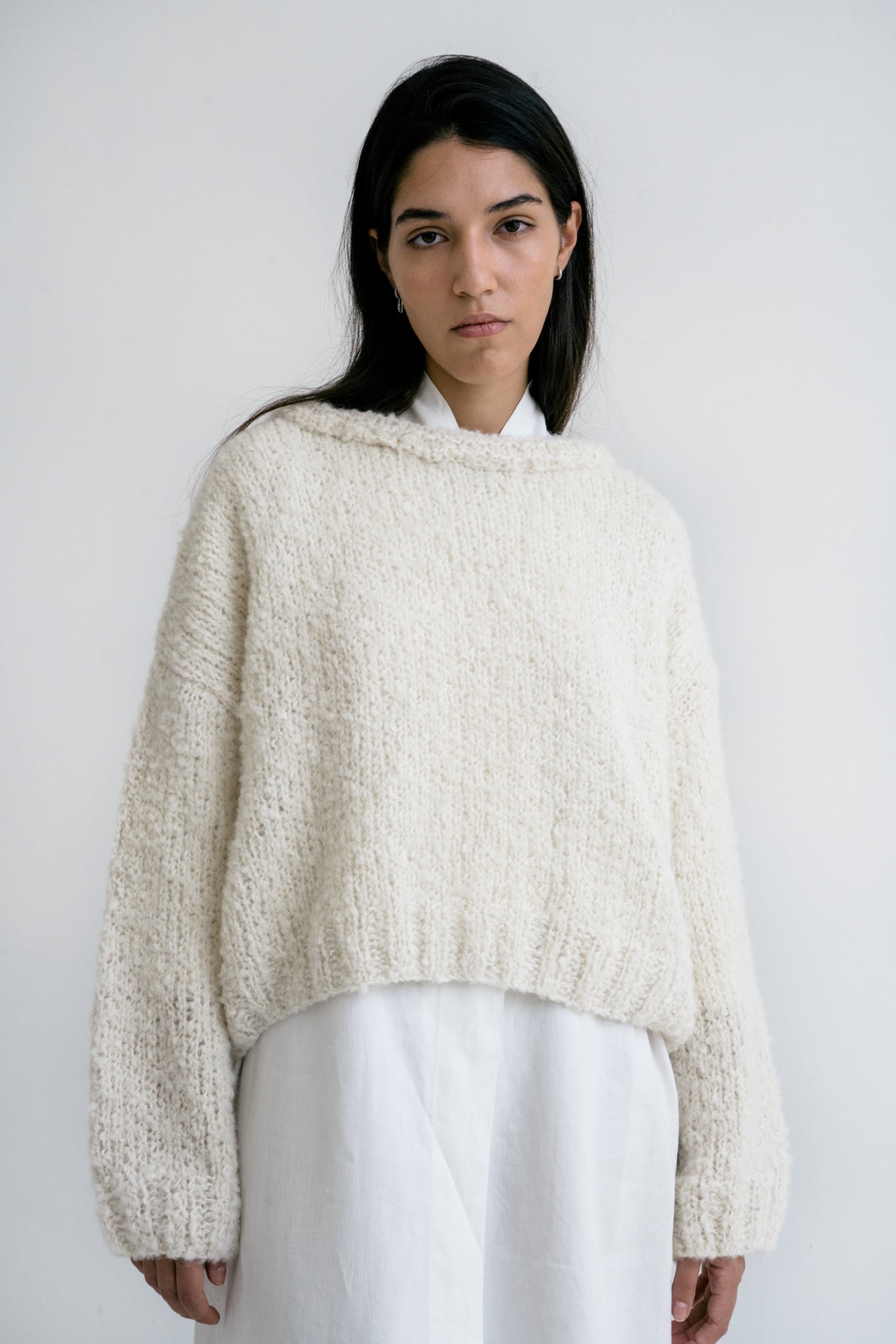 AGUS JUMPER - IVORY - ound - KNITS