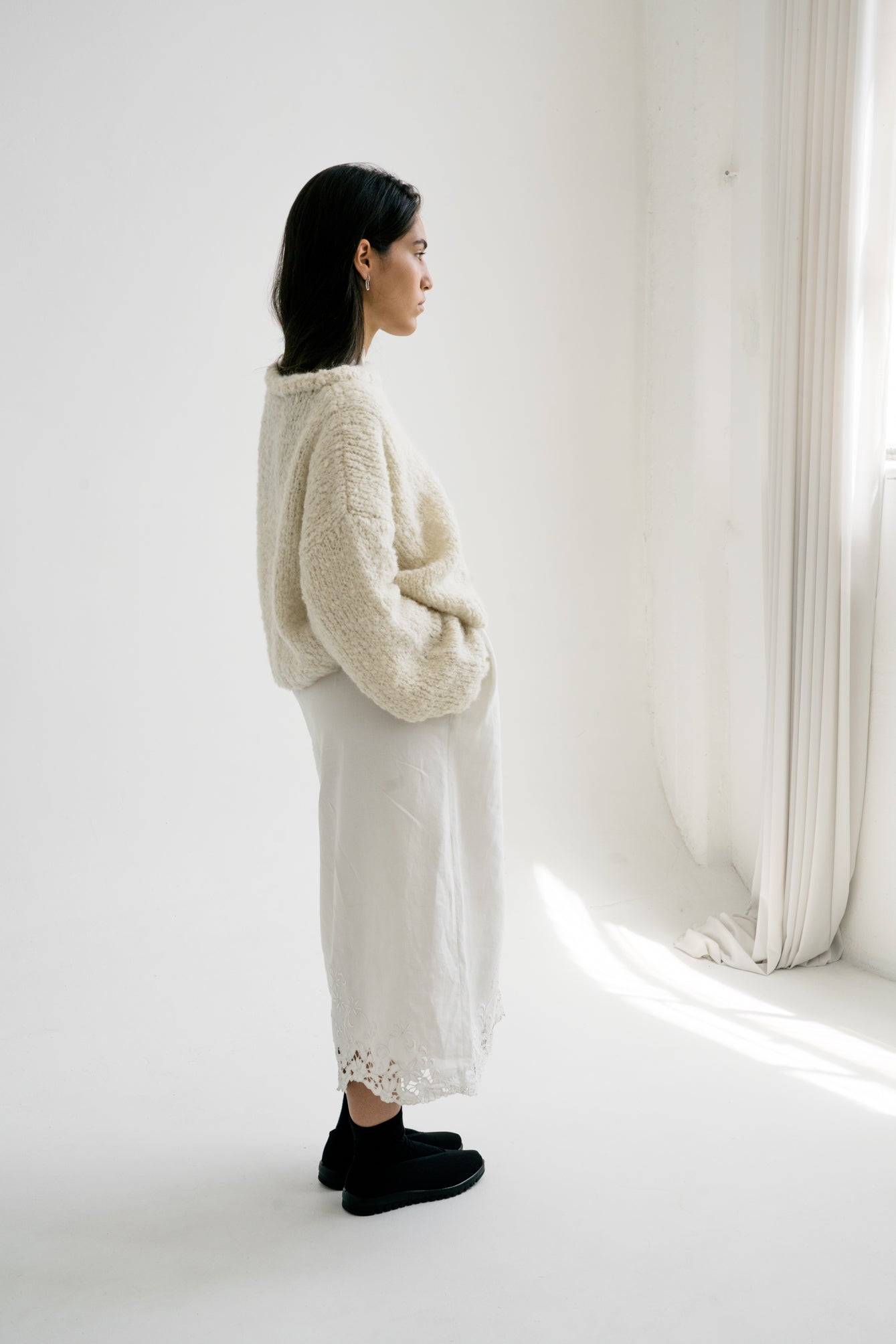 AGUS JUMPER - IVORY - ound - KNITS