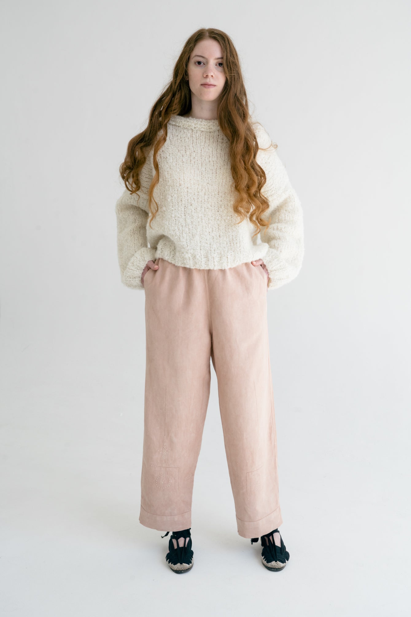 AIBE TROUSER - AVOCADO - ound - DRESSES