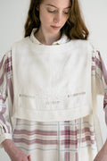 Aromita Slipover Top in natural undyed tone — cotton.