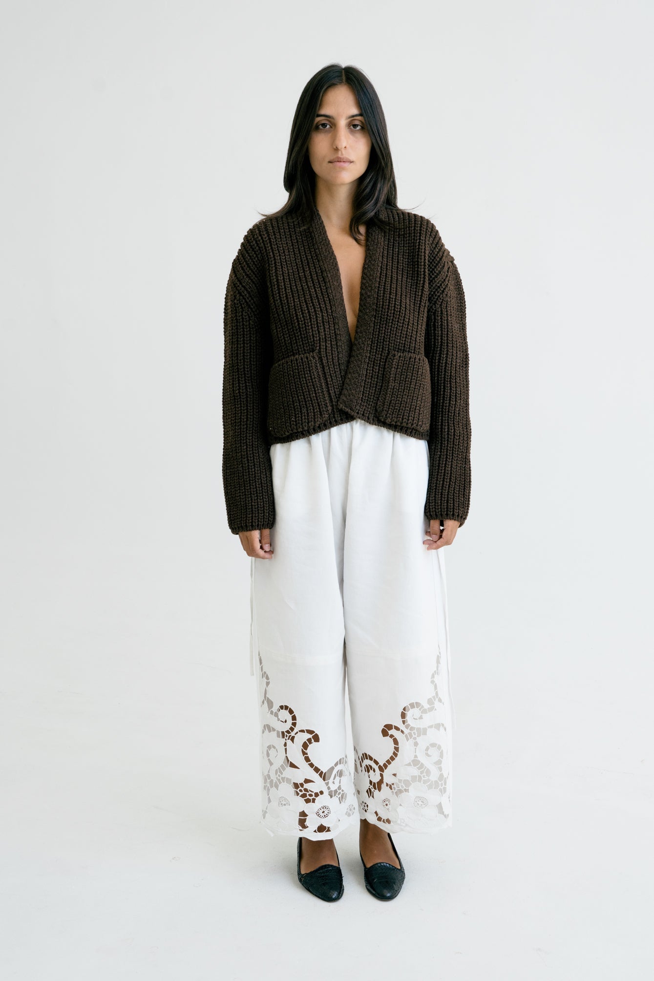 BOJ CARDIGAN - EARTH - ound - KNITS