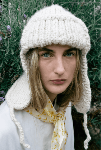 CIPRES HAT - IVORY - ound - KNITS