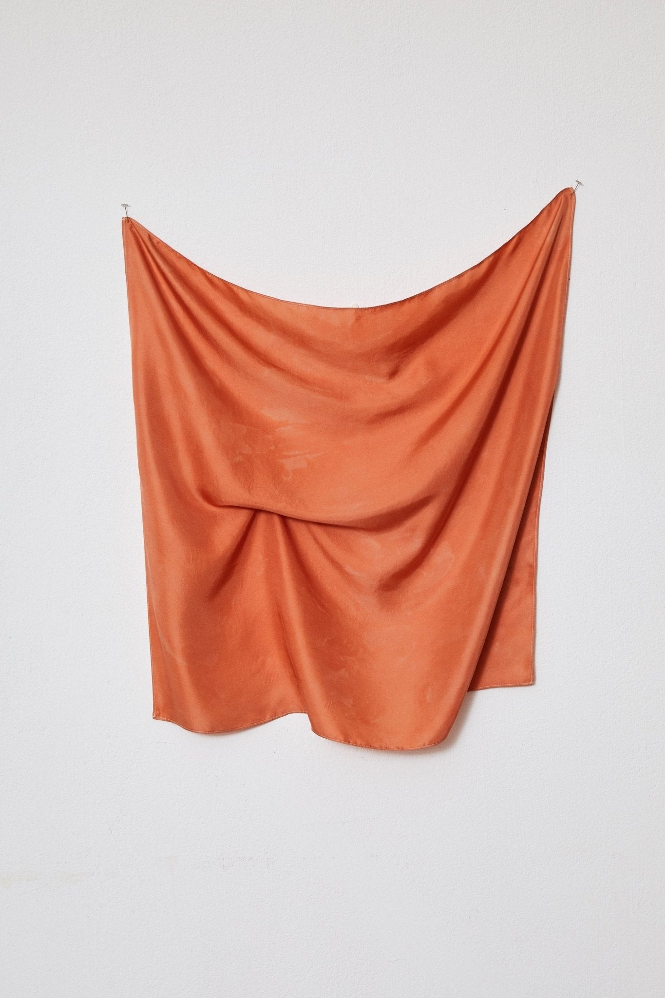 HAND DYED SILK SCARF - LOQUAT - ound - SCARVES
