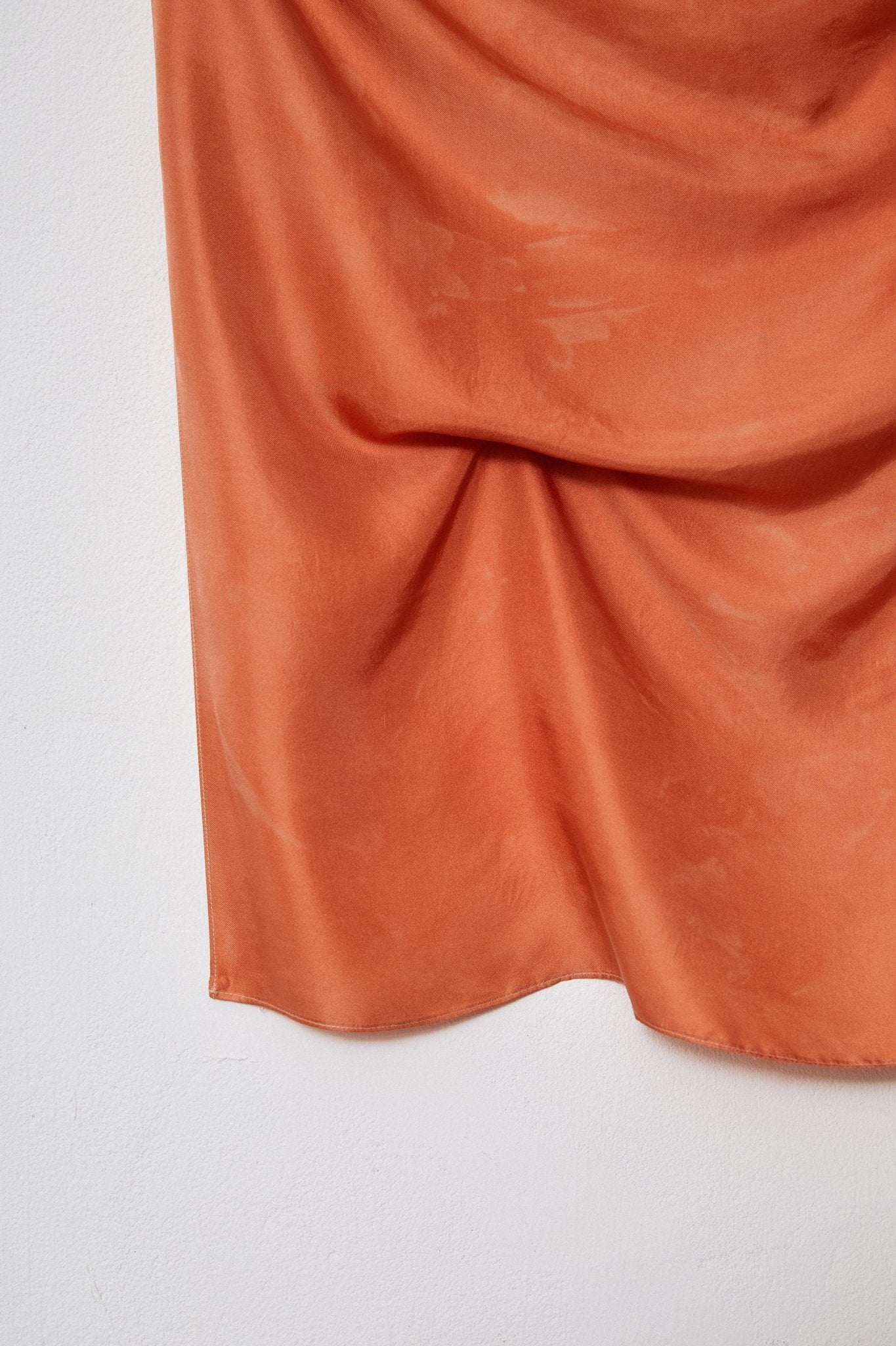 HAND DYED SILK SCARF - LOQUAT - ound - SCARVES