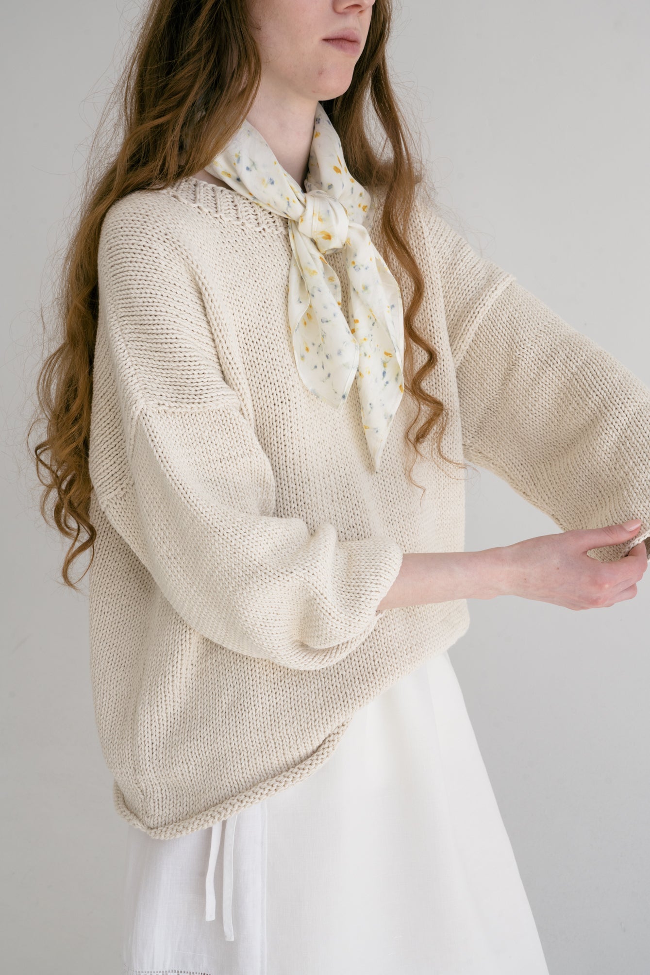 PUNO JUMPER - IVORY - ound - KNITS