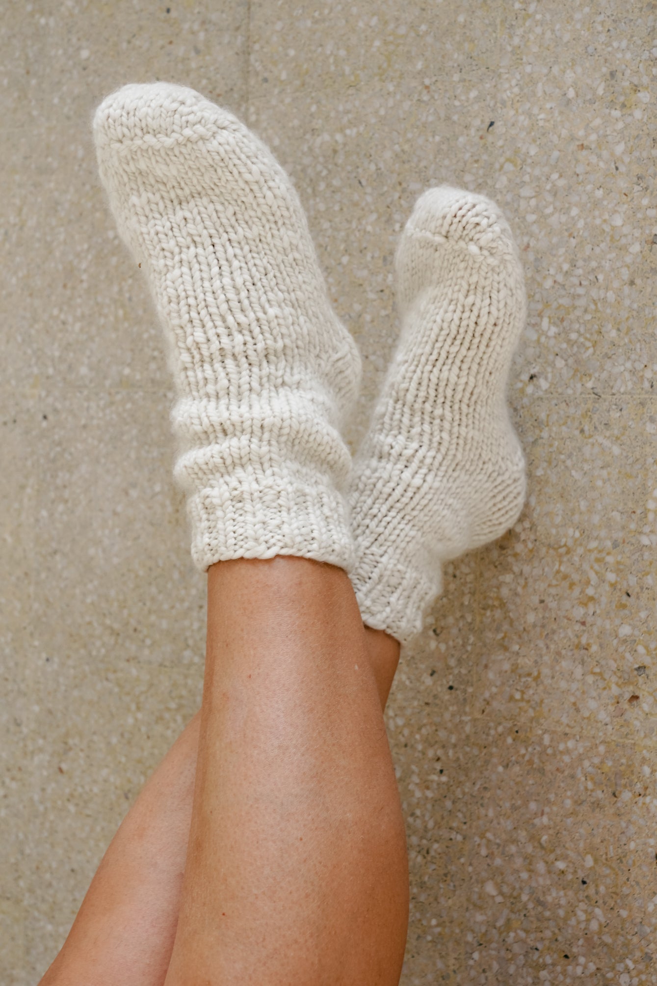 SORBUS SOCKS - IVORY - ound - KNITS
