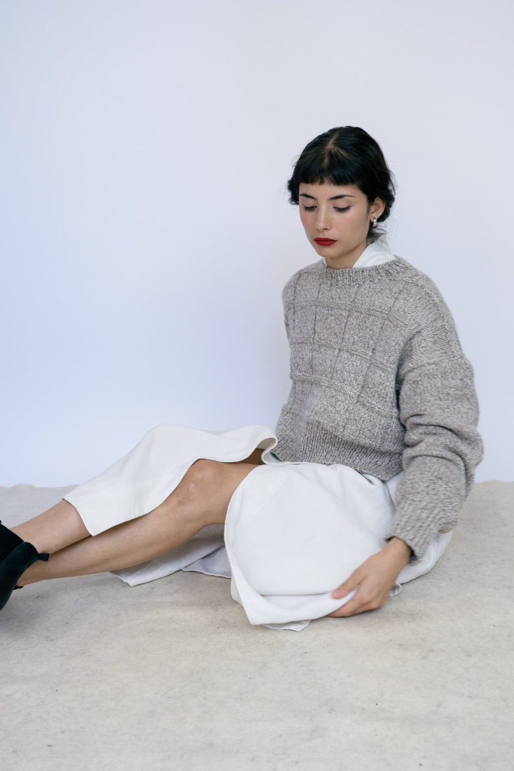 TALA JUMPER - STONE - ound - KNITS