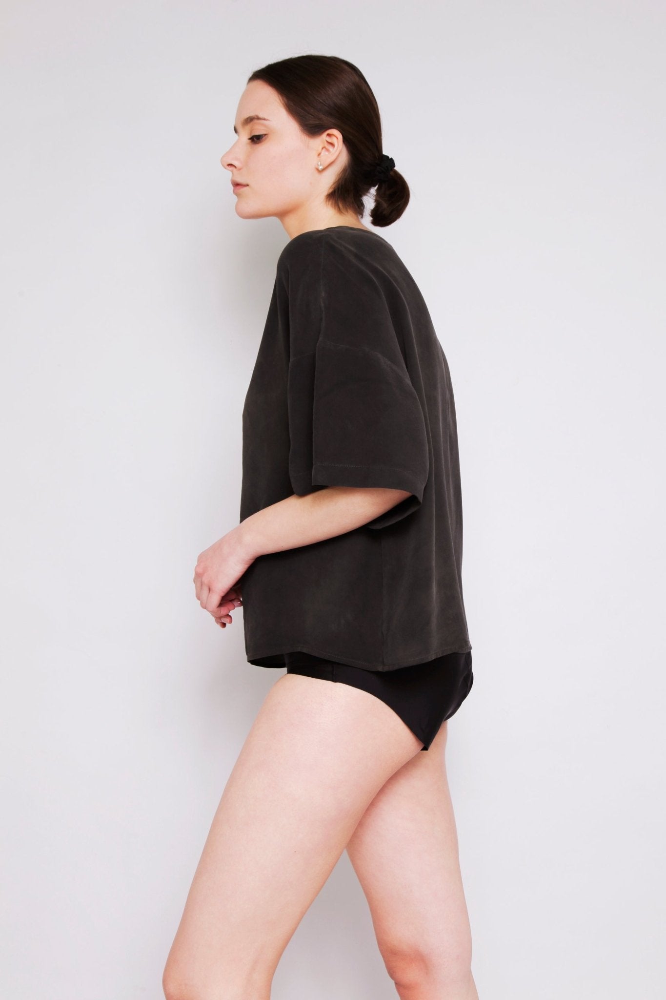 T TOP - EUCALYPTUS ON IRON POT - ound - HAND DYED GARMENTS